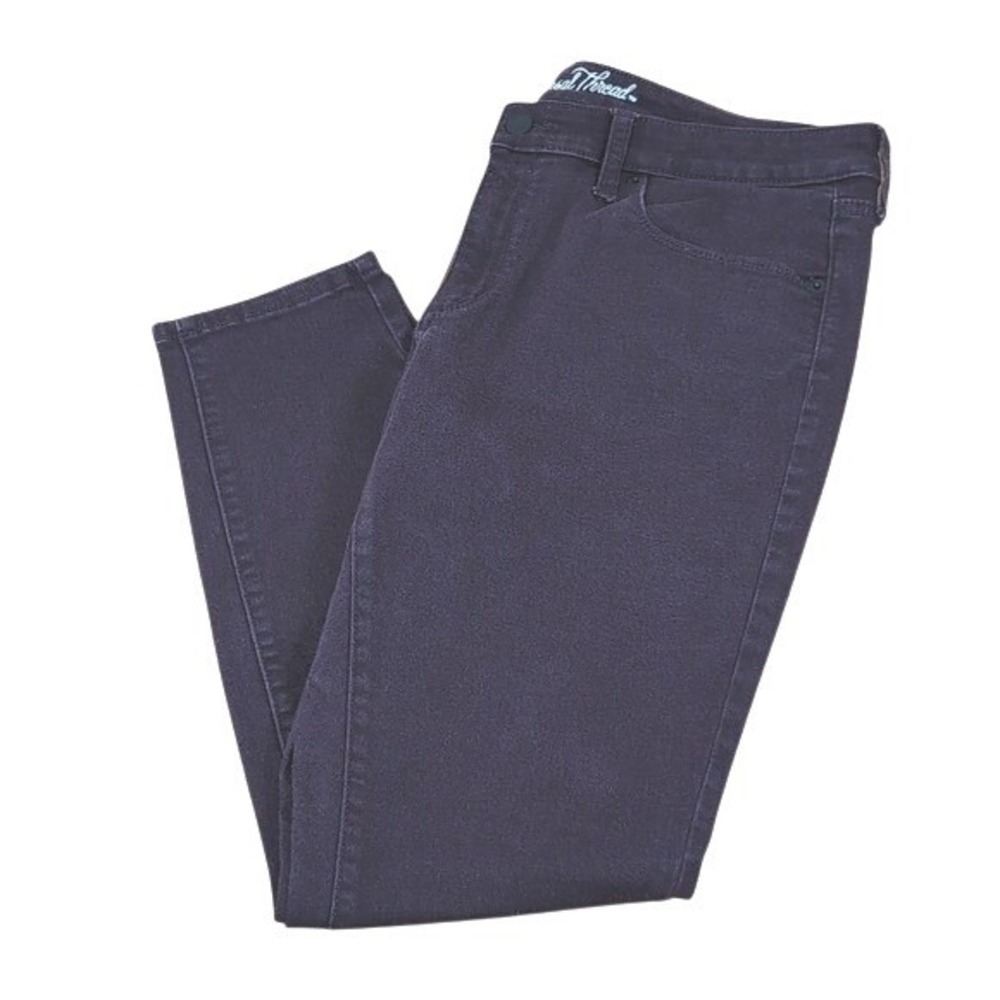 Universal Thread 14/32R Deep Purple 5 Pocket Skinny Fit Stretchy Women's Jeans